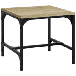 Berkfield Industrial Side Tables 2 Pcs Sonoma Oak 40X40X35 Cm Engineered Wood - thumbnail 5