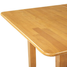 Beliani Extending Dining Table Masela Brown 90/120 Cm 60 Cm Wood - thumbnail 8