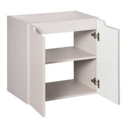 Heze Furniture Noca Vanity Bathroom Cabinet 120Cm With Oak Worktop And Basins In Cashmere - thumbnail 4