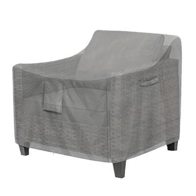 Armchair Sofa Cover - Oxford Fabric Dustproof Exterior Grey 71 X 76 59 79 Cm - image 1