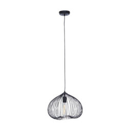 Orsina Contemporary Black Finish Pendant Light, Effortlessly Maintained Down Light Wall, Versatile Ceiling Light - thumbnail 2