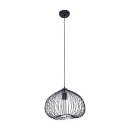 Orsina Contemporary Black Finish Pendant Light, Effortlessly Maintained Down Light Wall, Versatile Ceiling Light - thumbnail 3