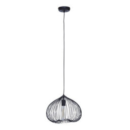 Orsina Contemporary Black Finish Pendant Light, Effortlessly Maintained Down Light Wall, Versatile Ceiling Light - thumbnail 1