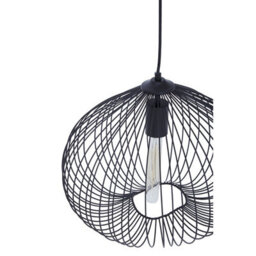 Orsina Contemporary Black Finish Pendant Light, Effortlessly Maintained Down Light Wall, Versatile Ceiling Light - thumbnail 5
