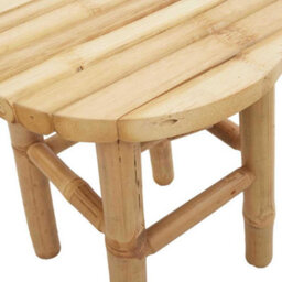 Walplus Stool Brown 30 X 30 X 36 Cm Bamboo - thumbnail 9