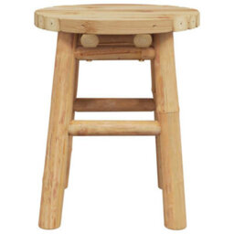 Walplus Stool Brown 30 X 30 X 36 Cm Bamboo - thumbnail 6