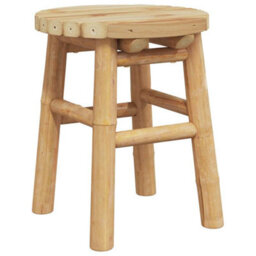 Walplus Stool Brown 30 X 30 X 36 Cm Bamboo - thumbnail 5