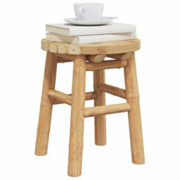 Walplus Stool Brown 30 X 30 X 36 Cm Bamboo - thumbnail 3