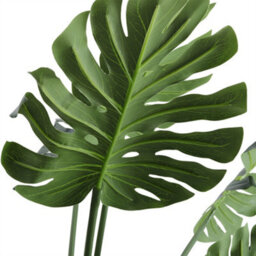 Living And Home Artificial Plant Realistic Tropical Monstera Tree Fake Plant In Pot 150 Cm - thumbnail 4