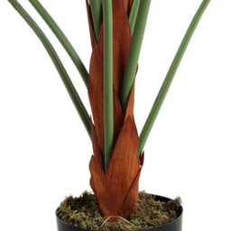 Living And Home Artificial Plant Realistic Tropical Monstera Tree Fake Plant In Pot 150 Cm - thumbnail 5