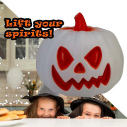 Halloween Pumpkin Sound Activated Led Light Multicoloured - thumbnail 5