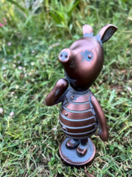 Inspirational Gifting Piglet Garden Sculpture Ornament Decor Statue - thumbnail 2