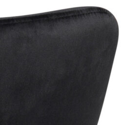Wyld Haus Haderslev Set Of 2 Black Upholstered Dining Chairs With Armrests - thumbnail 5
