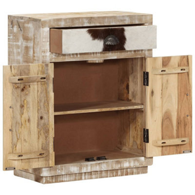 Berkfield Sideboard 60X30X75 Cm Solid Mango Wood - image 1