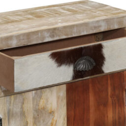 Berkfield Sideboard 60X30X75 Cm Solid Mango Wood - thumbnail 3