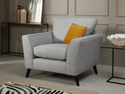Modern Home Caxton Armchair Silver - thumbnail 1