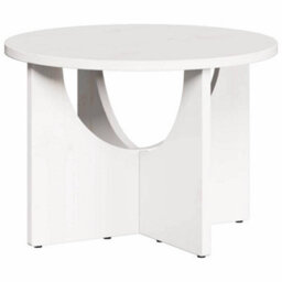 Berkfield Coffee Table White 50 X 50 X 35 Cm Solid Pine Wood - thumbnail 7