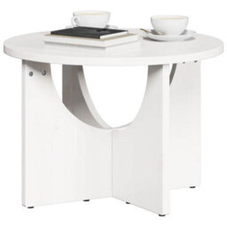 Berkfield Coffee Table White 50 X 50 X 35 Cm Solid Pine Wood - thumbnail 3