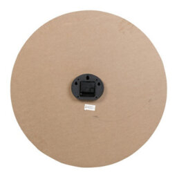 Urbn-Living Urbnliving 60Cm Extra Large Round Wooden Wall Clock Vintage Retro Antique Distressed Chic(Black) - thumbnail 3