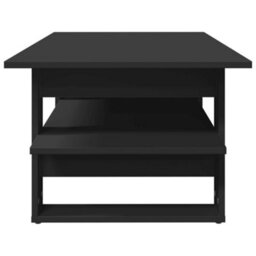 Berkfield Coffee Table Black 102X55X42 Cm Engineered Wood - thumbnail 4