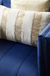 Orsina Classic Blue Velvet Chair, Mid Century Design Comfortable Armchair, Velvet Upholstered Modern Armchair - thumbnail 6