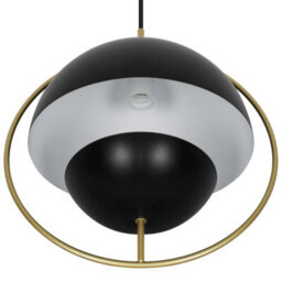 Nordlux Tavia Metal Pendant Light Dual Shade Black,mains - thumbnail 7