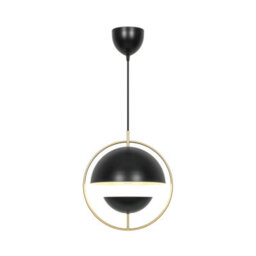 Nordlux Tavia Metal Pendant Light Dual Shade Black,mains - thumbnail 3