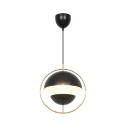 Nordlux Tavia Metal Pendant Light Dual Shade Black,mains - thumbnail 2