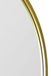 "Mirroroutlet Arcus - Gold Framed Arched Garden Wall Mirror 71"" X 35"" (180Cm X 90Cm)" - thumbnail 7