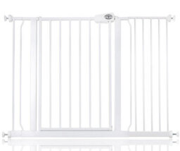 Bettacare Easy Fit Gate, 113.8Cm - 121.8Cm, White, Pressure Fit Stair Gate, Baby Gate For Doors Hallways And Spaces - thumbnail 1