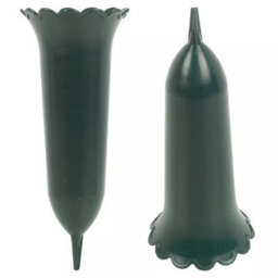 Urbn-Living 2Pc Decorative Green Grave Vase Set - thumbnail 3