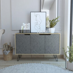 Core Products Manhattan Medium Sideboard With 3 Doors, H75.6Cm X W117.1Cm X D38.0Cm - thumbnail 8