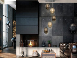 Luminosa Lighting Luminosa Ovila Modern Cluster Drop 5 Light Led Pendant Light, Oval Brandy & Smoke Grey Shades - Uk Stock - thumbnail 2