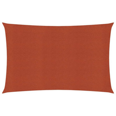 Berkfield Sunshade Sail 160 G/m2 Terracotta 4X5 M Hdpe - image 1