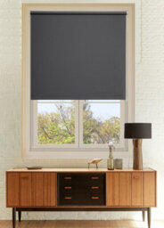Lister Cartwright Blackout Plain Roller Blinds Windows Blind Child Safety Included (Dark Grey, 180 Cm Width X 160 Cm Drop) - thumbnail 4