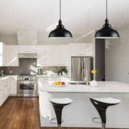 Ledsone Industrial Pendant Light 95Cm Height Adjustable Metal E27 Holder Ceiling Hanging For Living Room Bedroom Dining - thumbnail 5