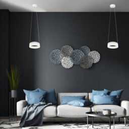 Milagro Ring 20Cm Led Designer Pendant Lamp A Stunning Centrepiece Formed From A Hypnotic White Circular 121W(60W) Led Hoop - thumbnail 4