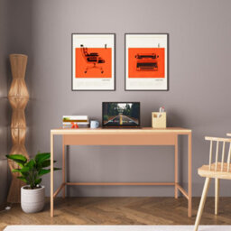 120Cm Home Office Desk Wooden Study Table With Metal Legs Computer Writing Desk Workstation For Remote Working (Terracotta, Viya) - thumbnail 1