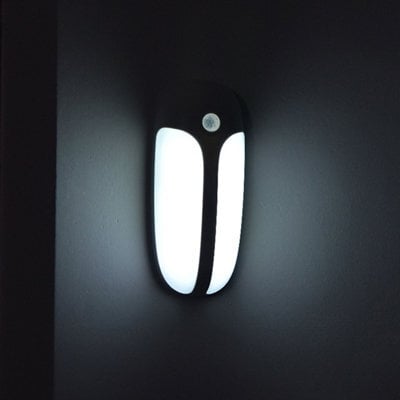 Portable Motion Sensor Light With 3 Self-Adhesive Magnetic Wall Pads - Usb Rechargeable Wall Lighting - H14 X W6.5 X D3Cm - image 1