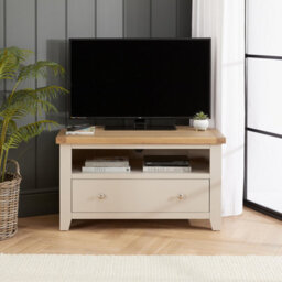 The Furniture Market Cheshire Dove Grey Corner Tv Unit - thumbnail 2