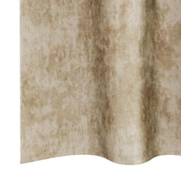 Berkfield Classic Curtain With Curtains 2 Pcs Cream 245 X 140 Cm Velvet - thumbnail 6