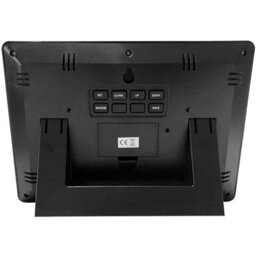 Youshiko Radio Controlled Lcd Wall Mountable And Desk Clock ( Black  ) - thumbnail 4