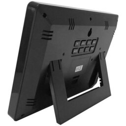 Youshiko Radio Controlled Lcd Wall Mountable And Desk Clock ( Black  ) - thumbnail 2