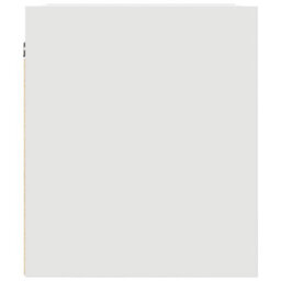Berkfield Wall-Mounted Bedside Cabinets 2 Pcs White 38X34X40 Cm - thumbnail 8