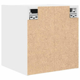 Berkfield Wall-Mounted Bedside Cabinets 2 Pcs White 38X34X40 Cm - thumbnail 9