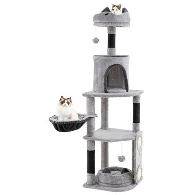 Cat Tree For Indoor Cats Multi-Level Large Cat Tower - image 1