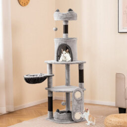 Cat Tree For Indoor Cats Multi-Level Large Cat Tower - thumbnail 5
