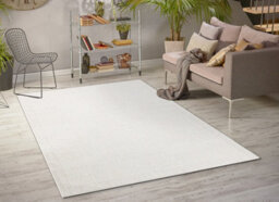 RugsX Carpet Origi 3737 Cream - Frame Flat-Woven Sisal String 78X150 Cm - thumbnail 3