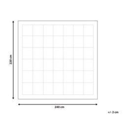 Beliani Duvet Duck Down 6 Tog Light Warm Krivan 220 X 240 Cm - thumbnail 3