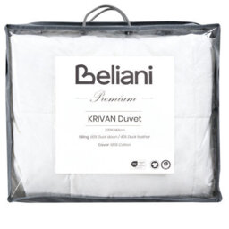 Beliani Duvet Duck Down 6 Tog Light Warm Krivan 220 X 240 Cm - thumbnail 5